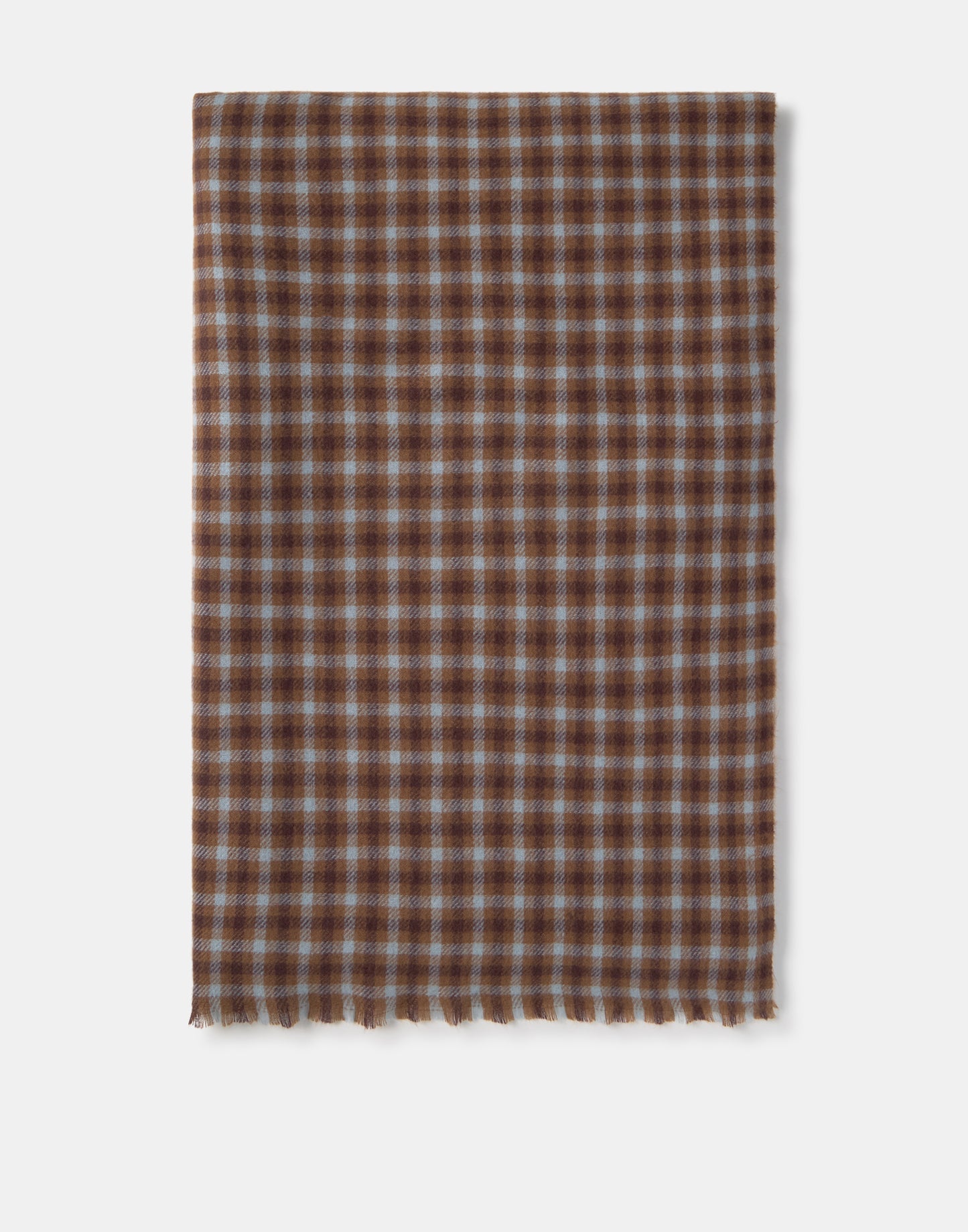 Écharpe fine à mini-carreaux