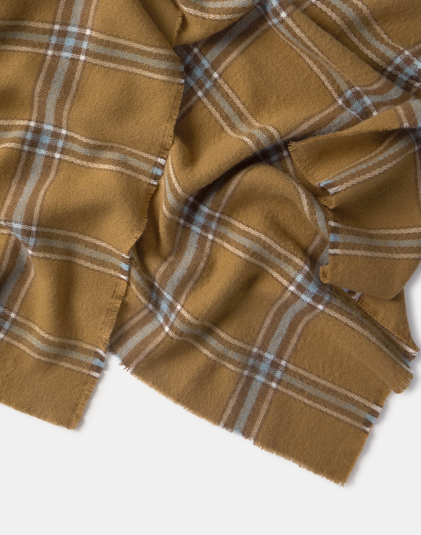 Fine Blue Stripe Scarf