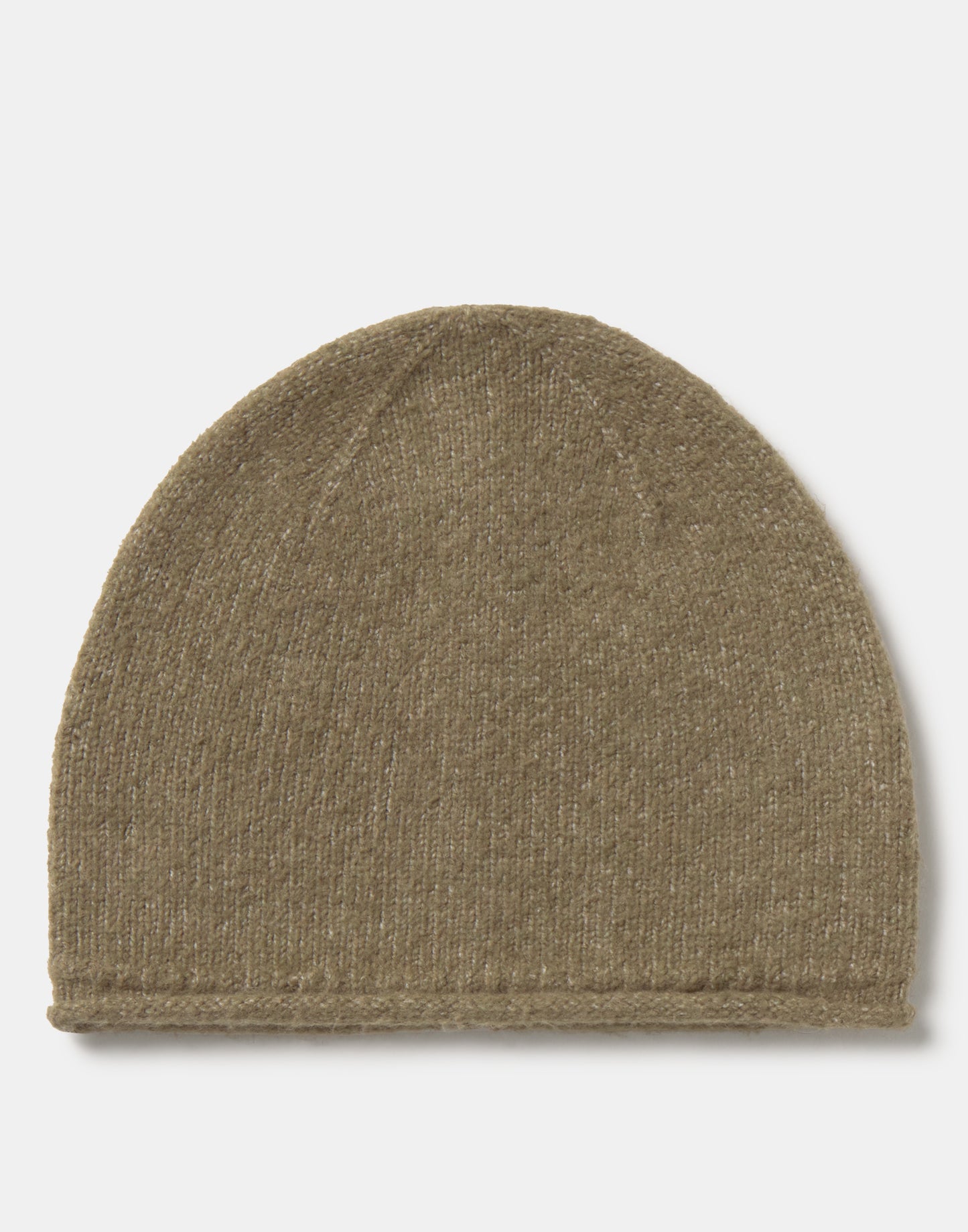 Mélange knit beanie