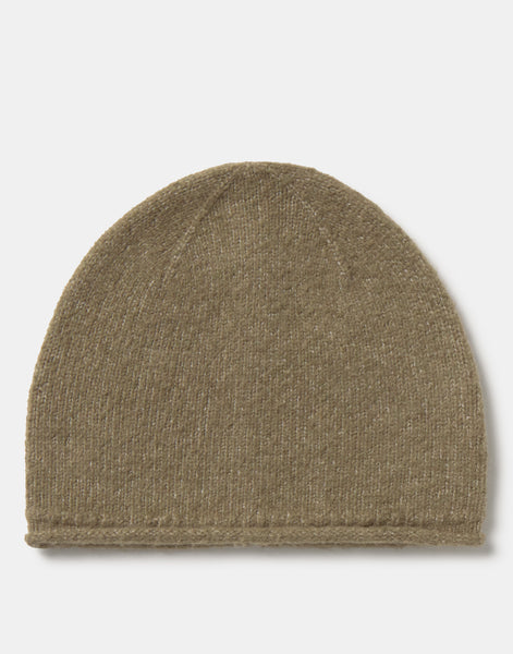 Mélange knit beanie