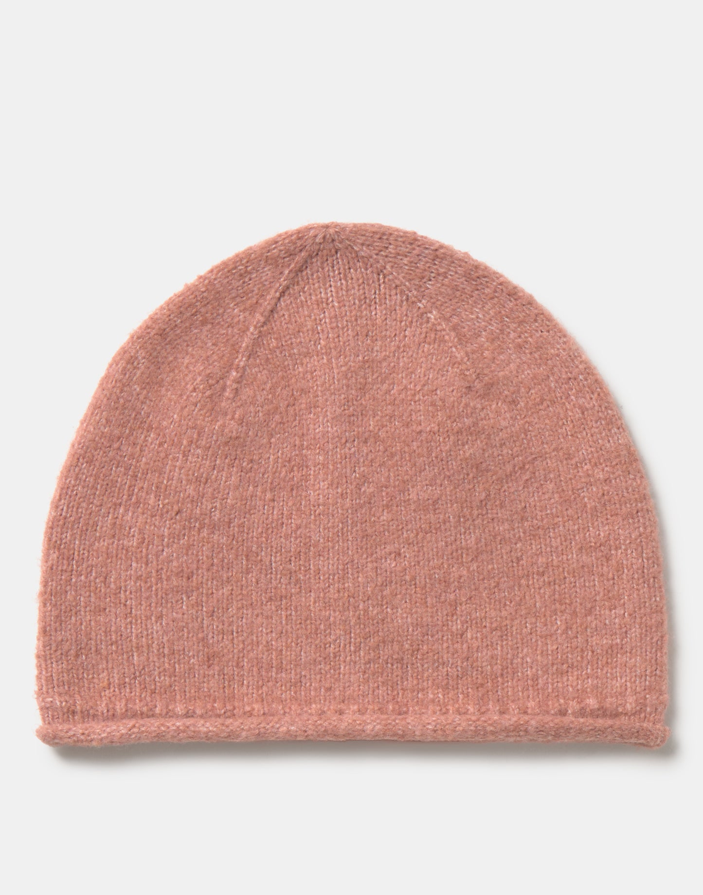 Mélange knit beanie