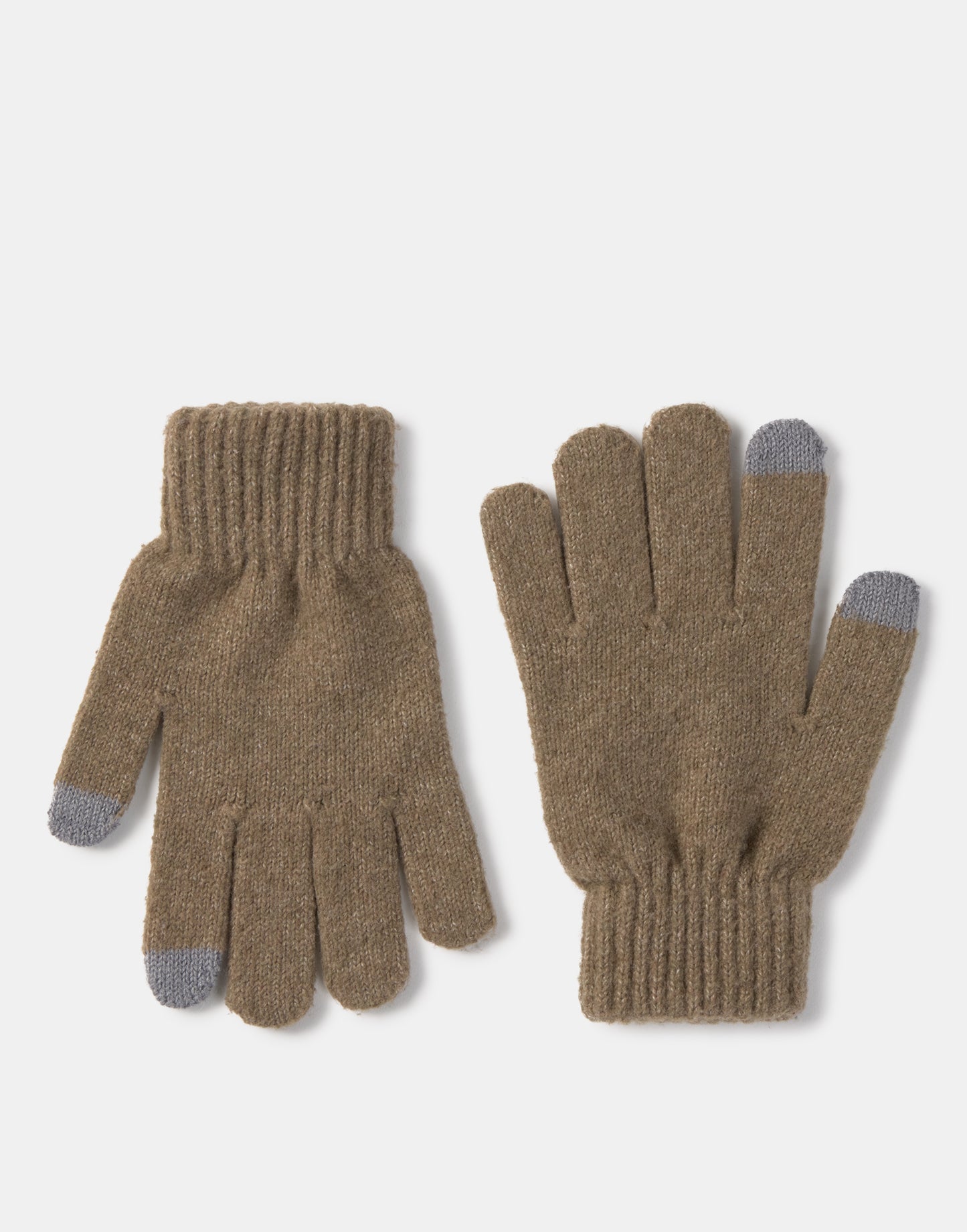 Knit gloves