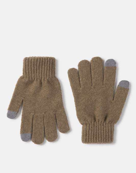 Knit gloves
