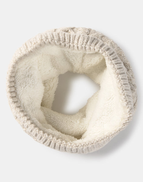 Schlauchschal mit Fleece-Innenfutter