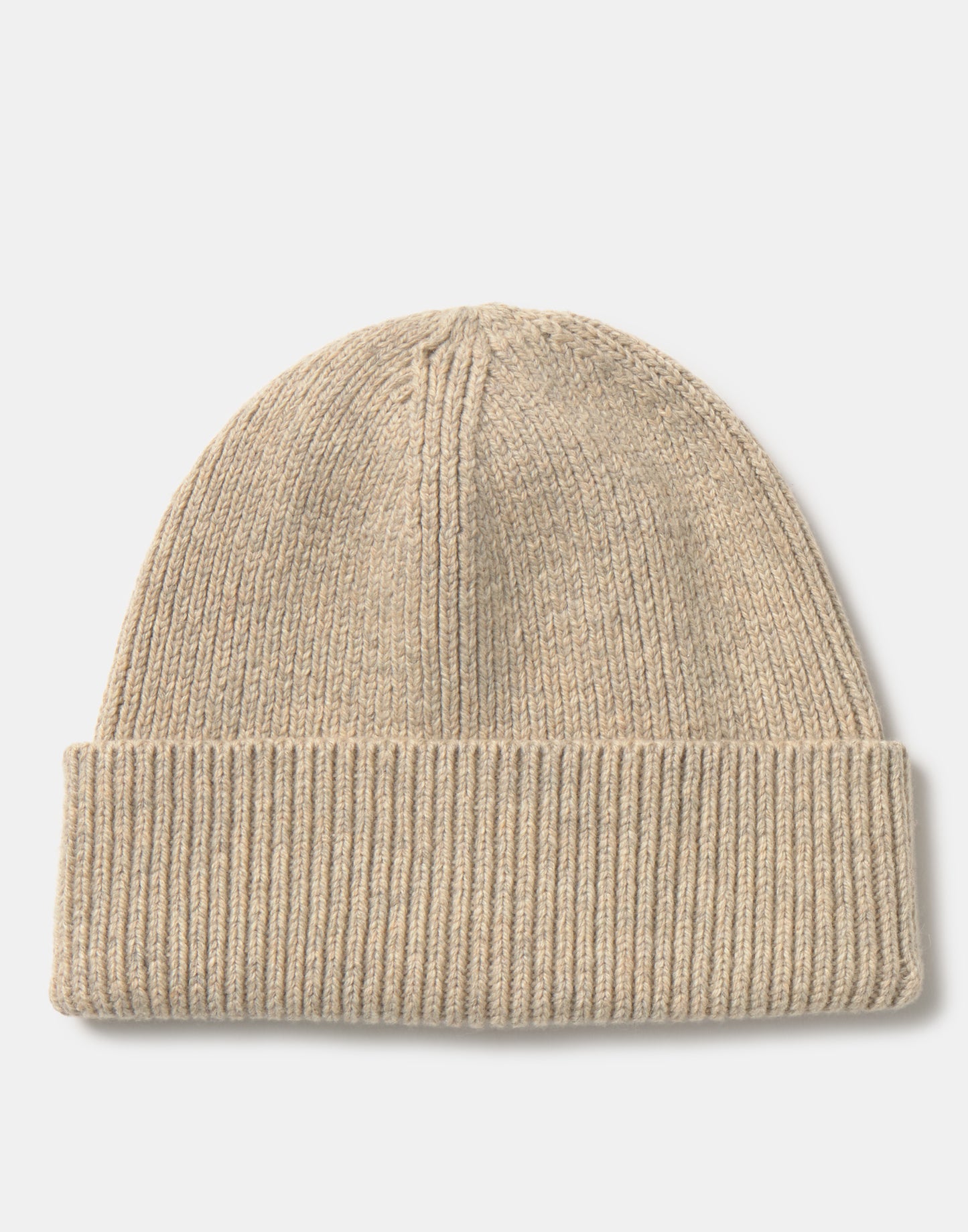 Gorro punto liso lana