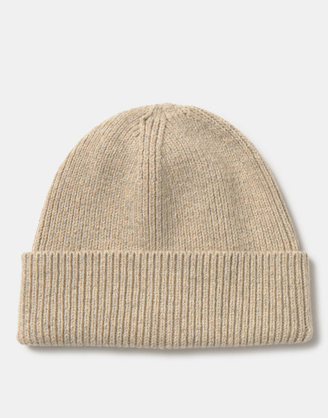 Gorro punto liso lana