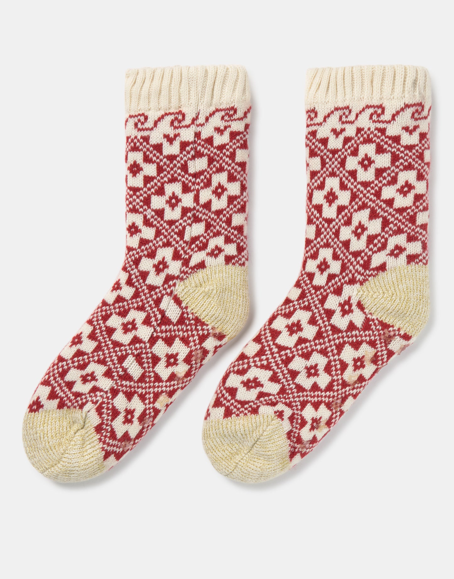 Jacquard Christmas socks