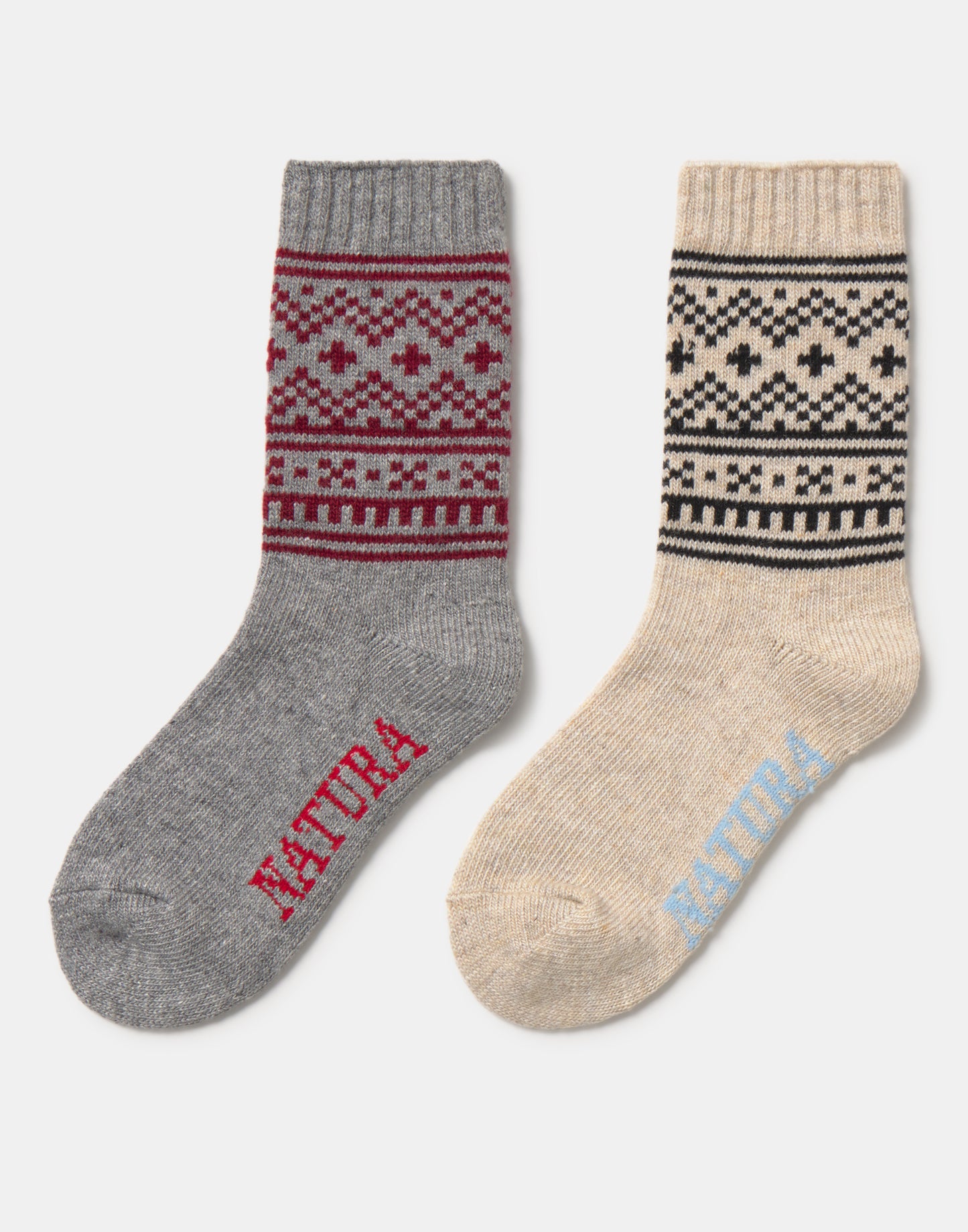 Pack 2 calcetines Jacquard