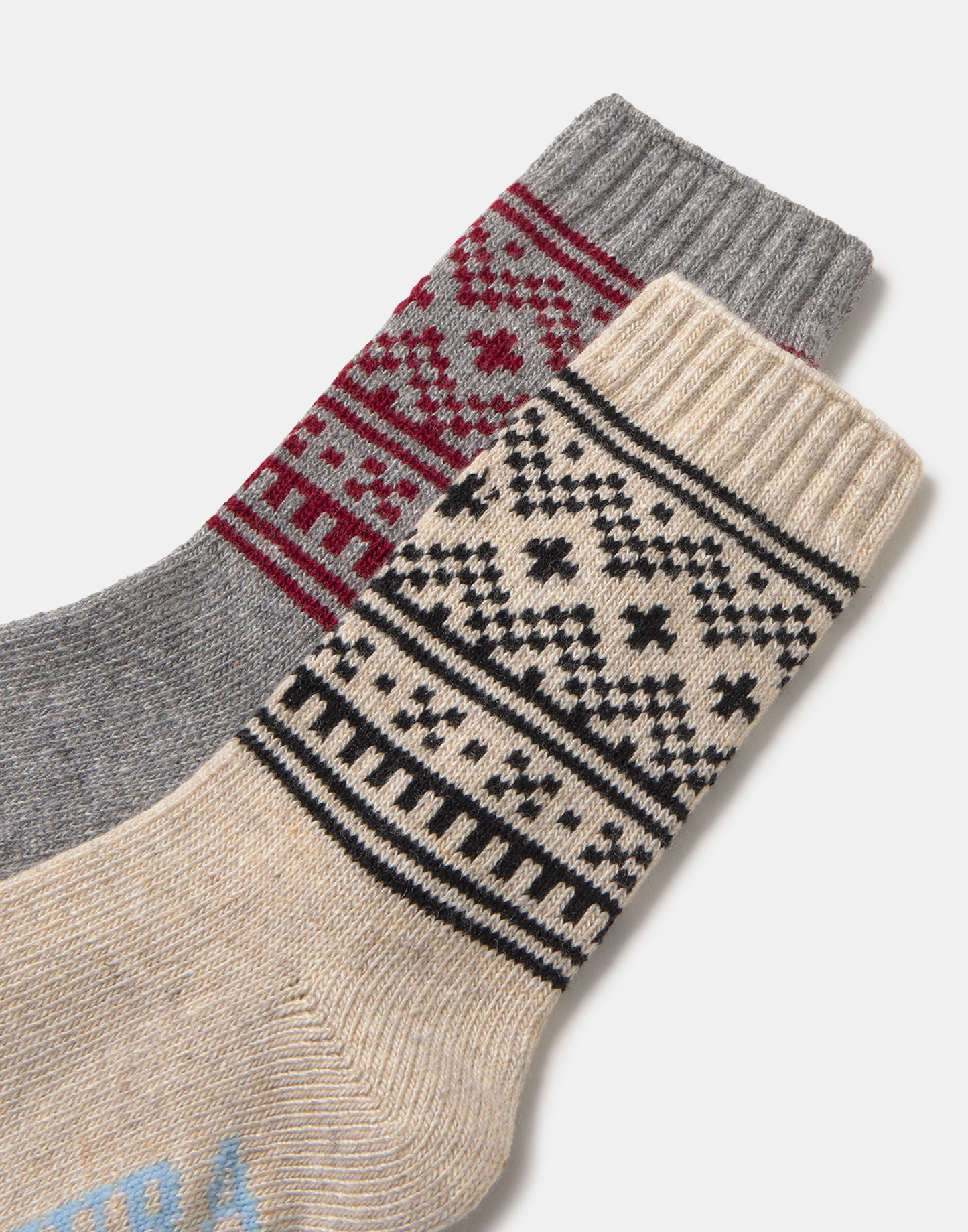 Pack 2 calcetines Jacquard