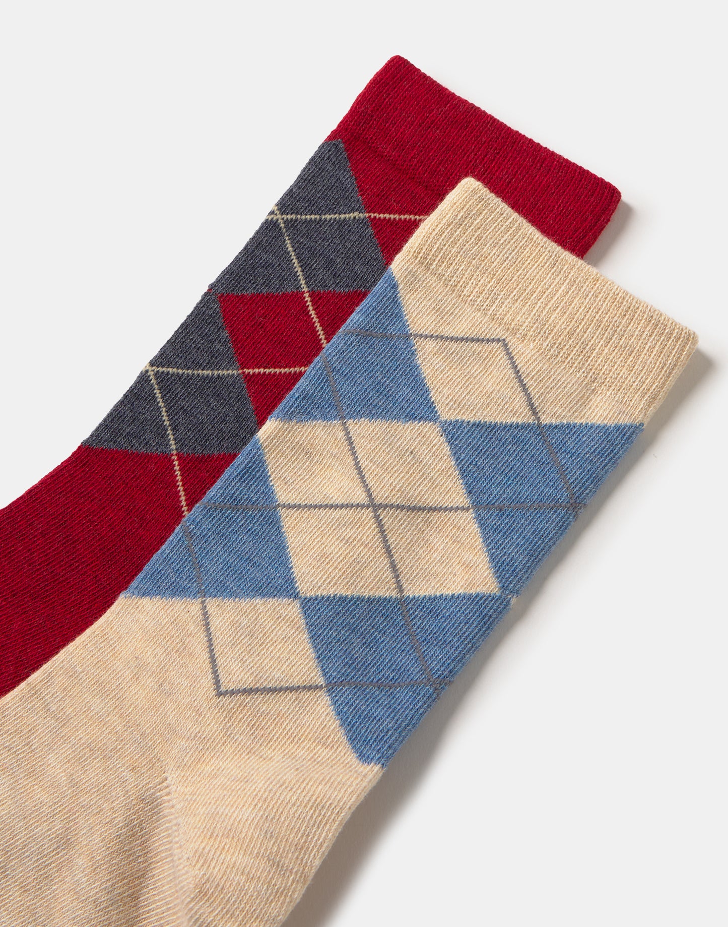 Pack 2 calcetines rombos