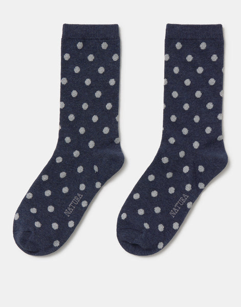 Calcetines topos lurex