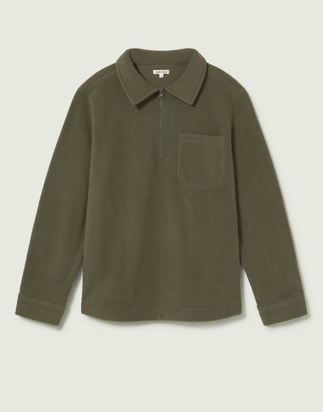 Sweat polaire homme à zip