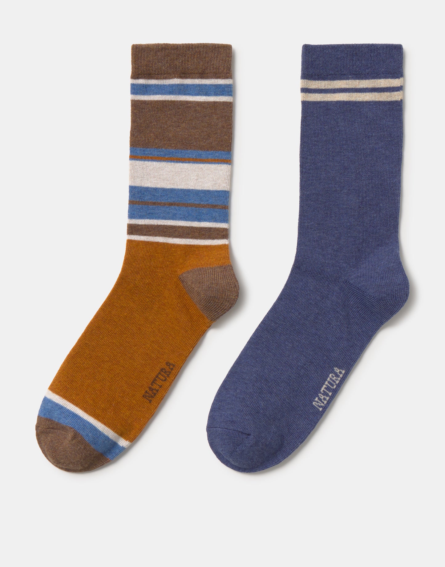 Pack 2 calcetines rayas hombre