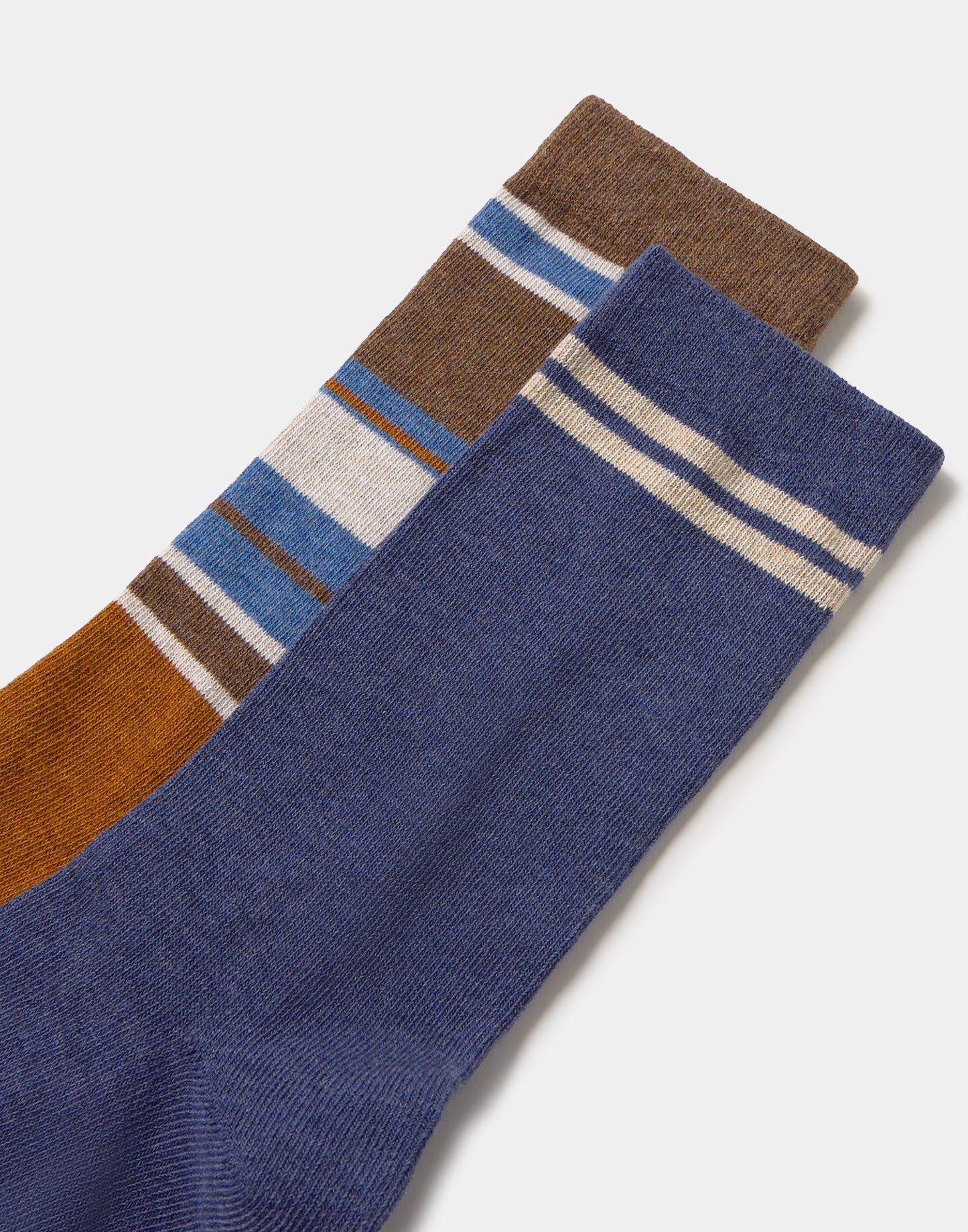 Pack 2 calcetines rayas hombre
