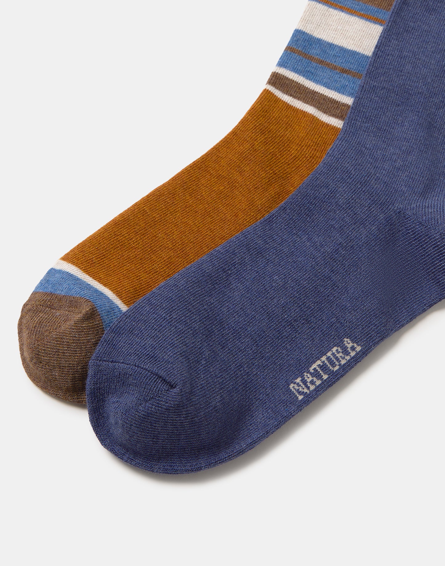 Pack 2 calcetines rayas hombre