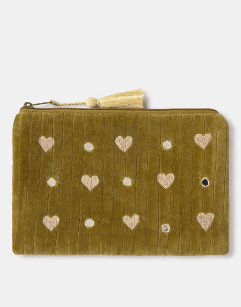 Neceser velvet bordados