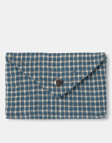 Checkered Coin Purse