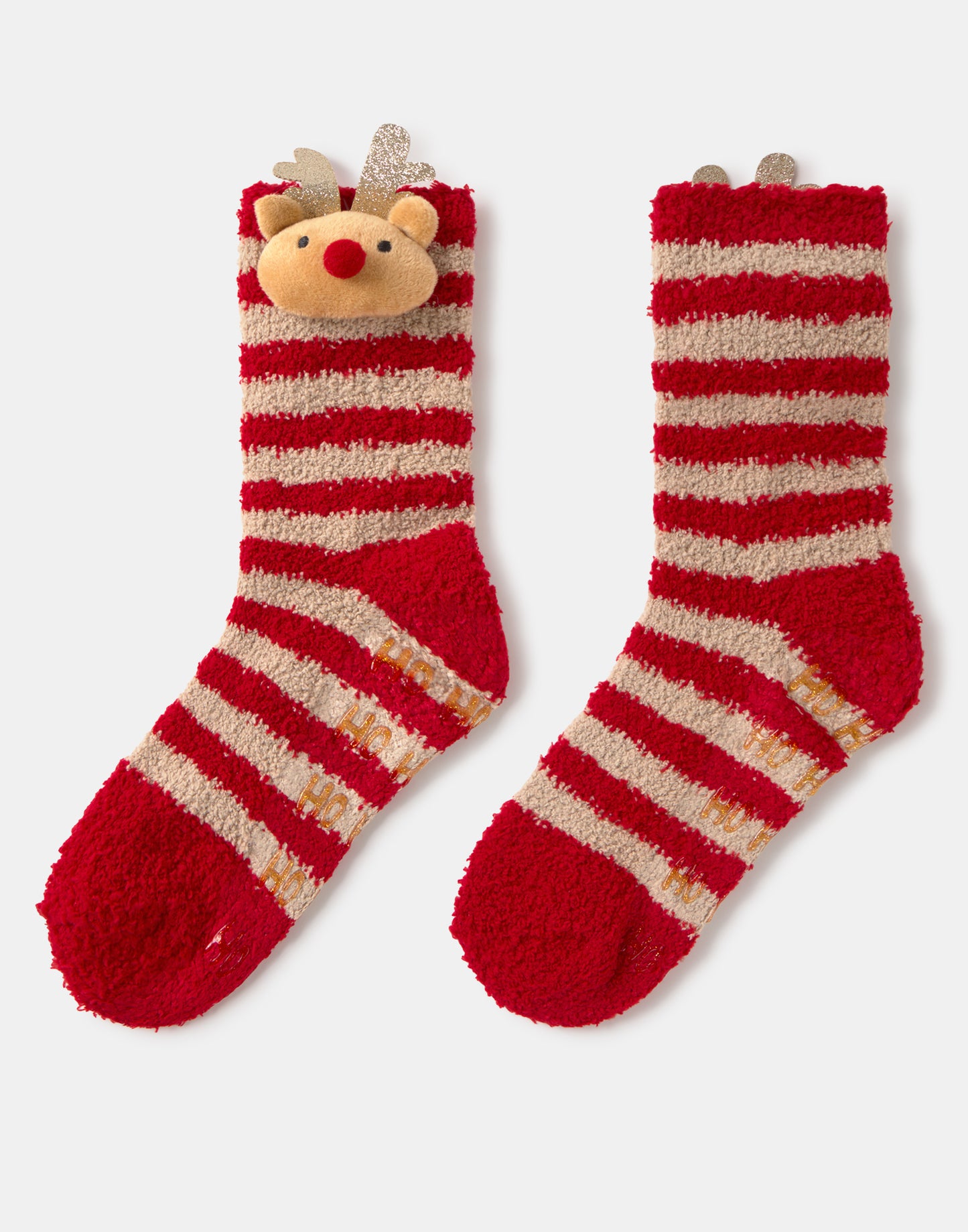 Calcetines reno Navidad