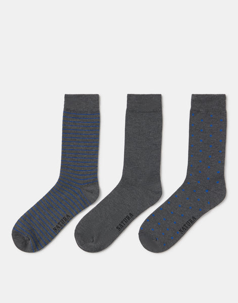 Set 3 calcetines hombre