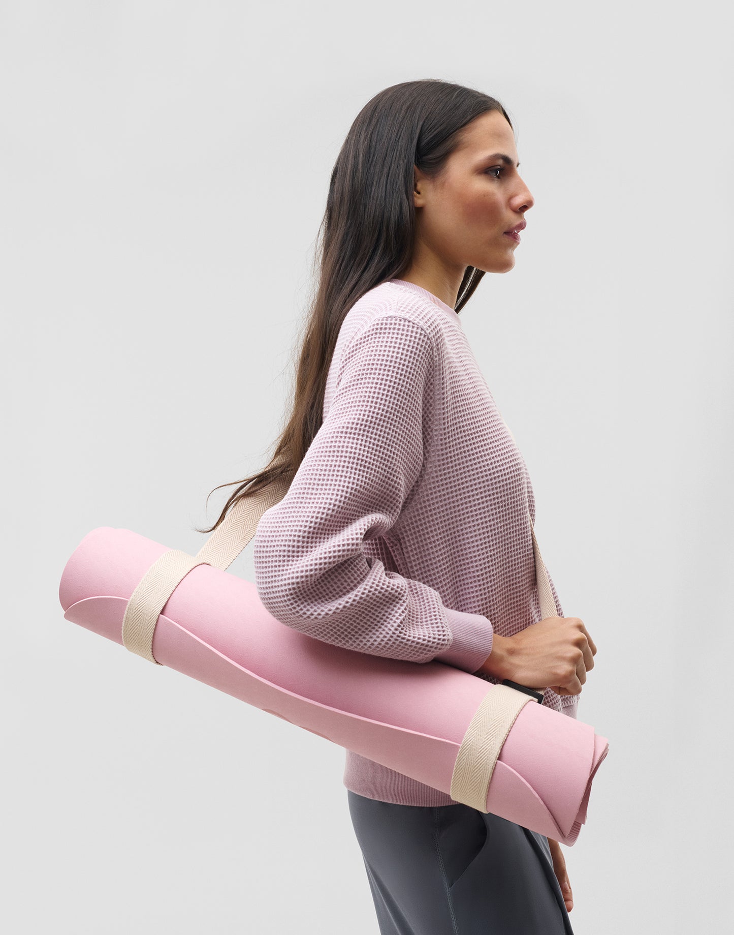 Cinta transporte y estiramiento yoga