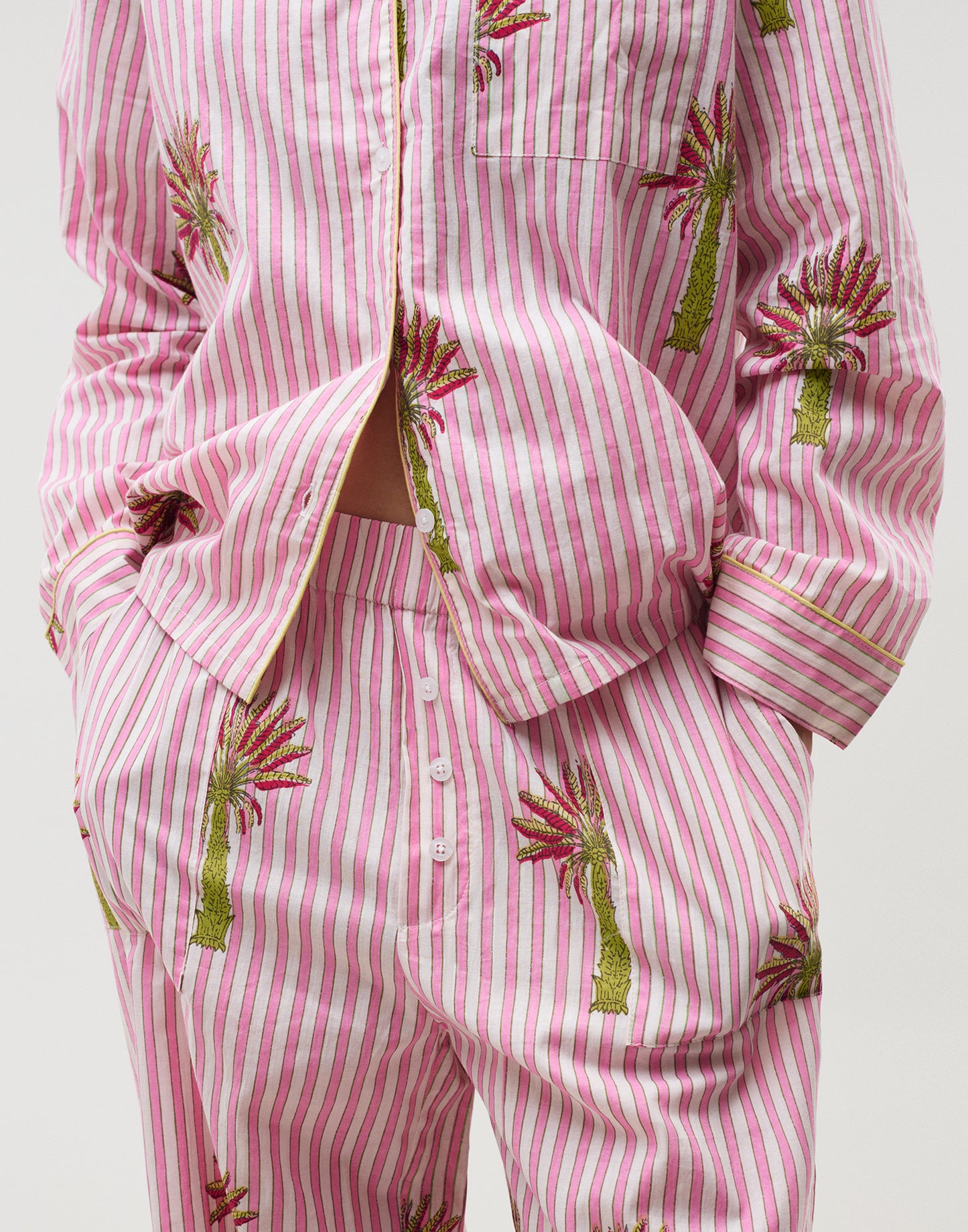 Jaya Palms Pajama Set