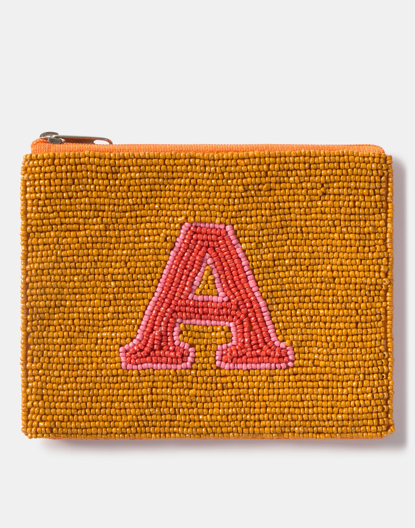 Portamonete con perline Alfabeto