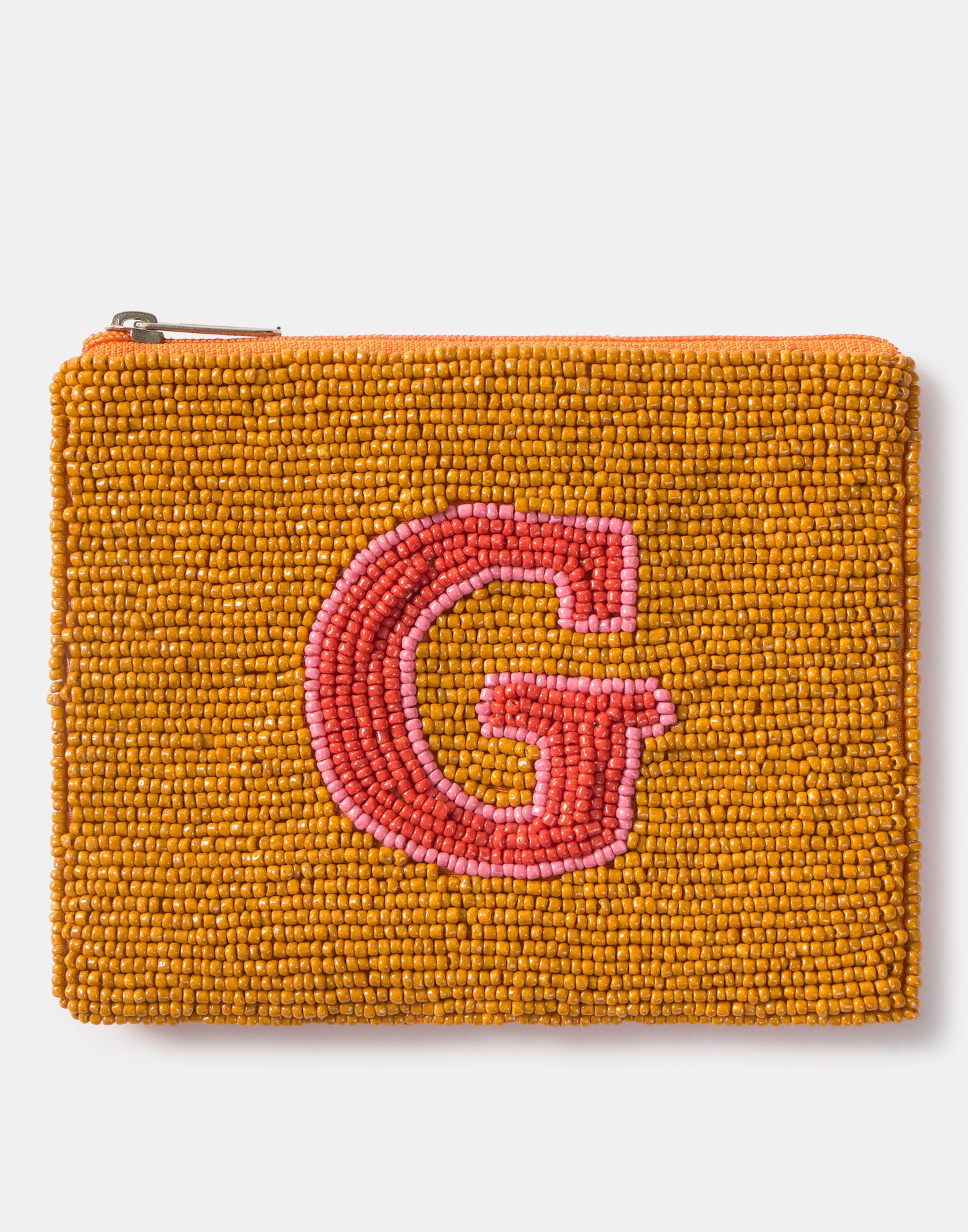 Portamonete con perline Alfabeto