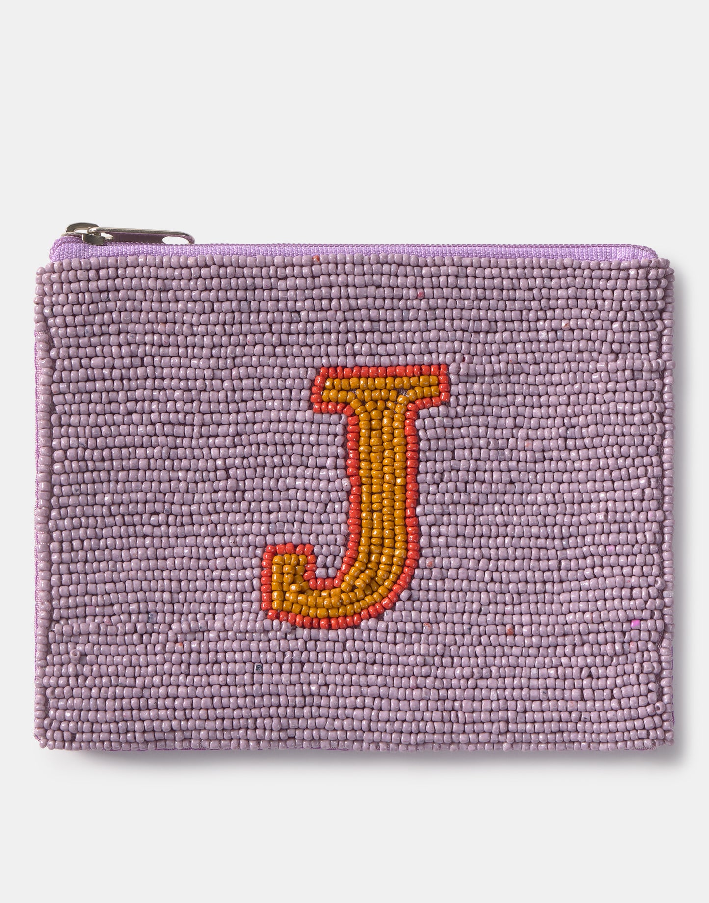 Portamonete con perline Alfabeto