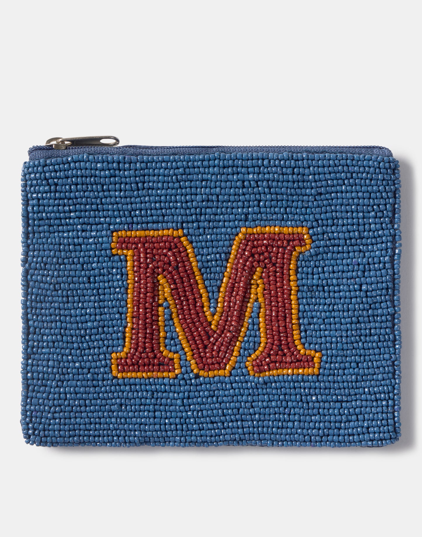 Portamonete con perline Alfabeto
