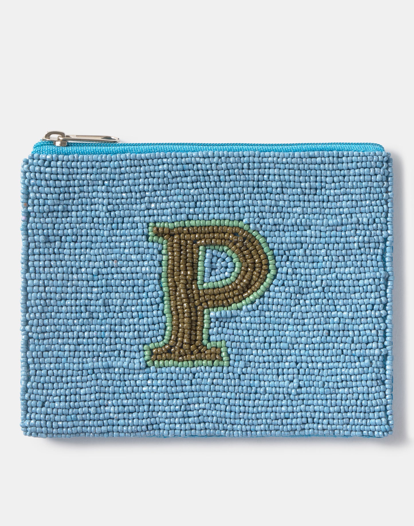 Portamonete con perline Alfabeto