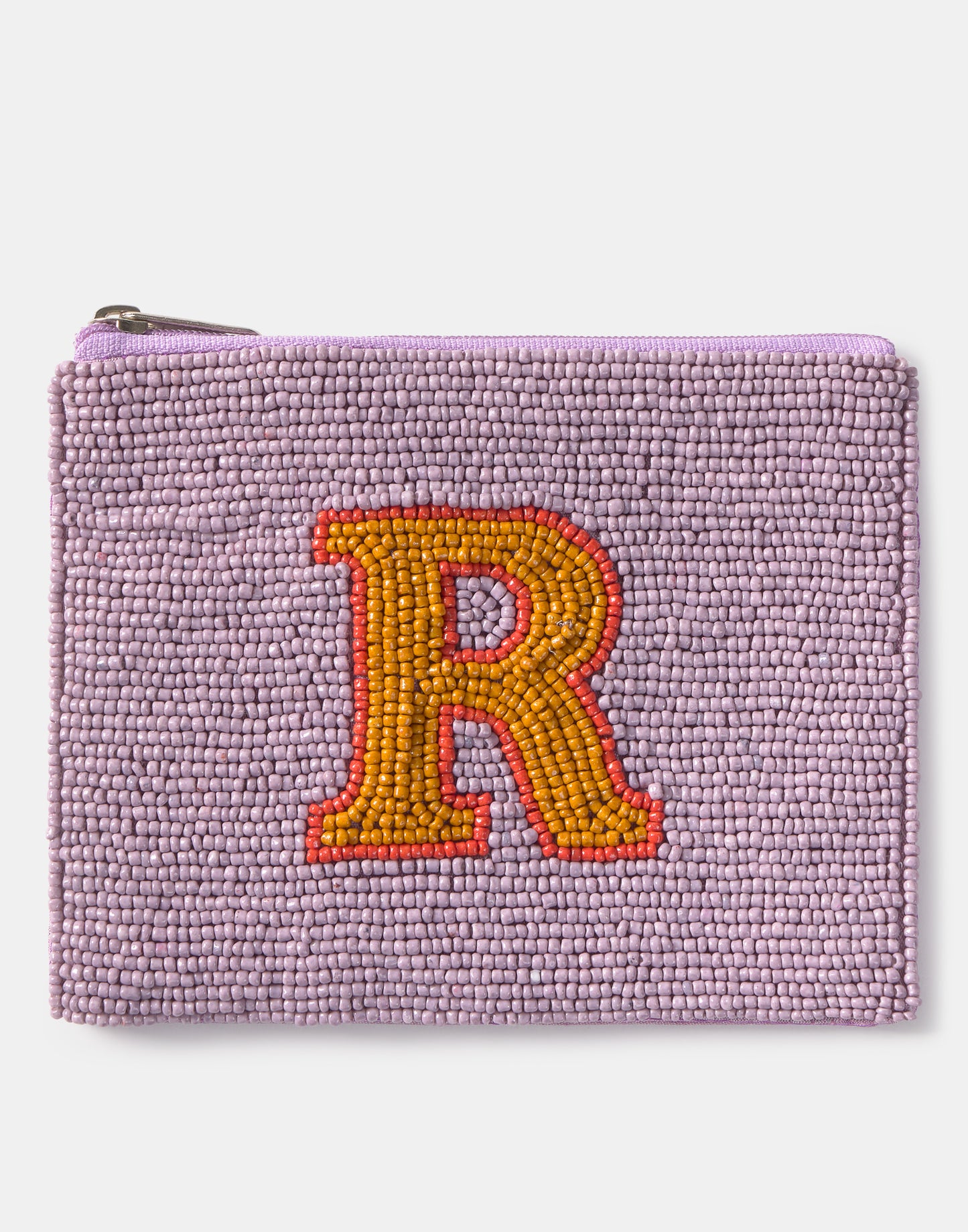 Portamonete con perline Alfabeto