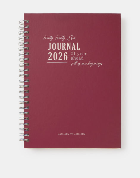 Annual Weekly Planner 2026