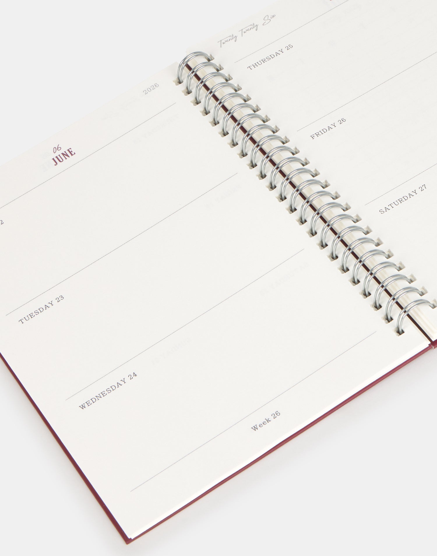 Agenda Settimanale 2026 Verticale: 12 Mesi, Da Gennaio A Dicembre - Foto 4