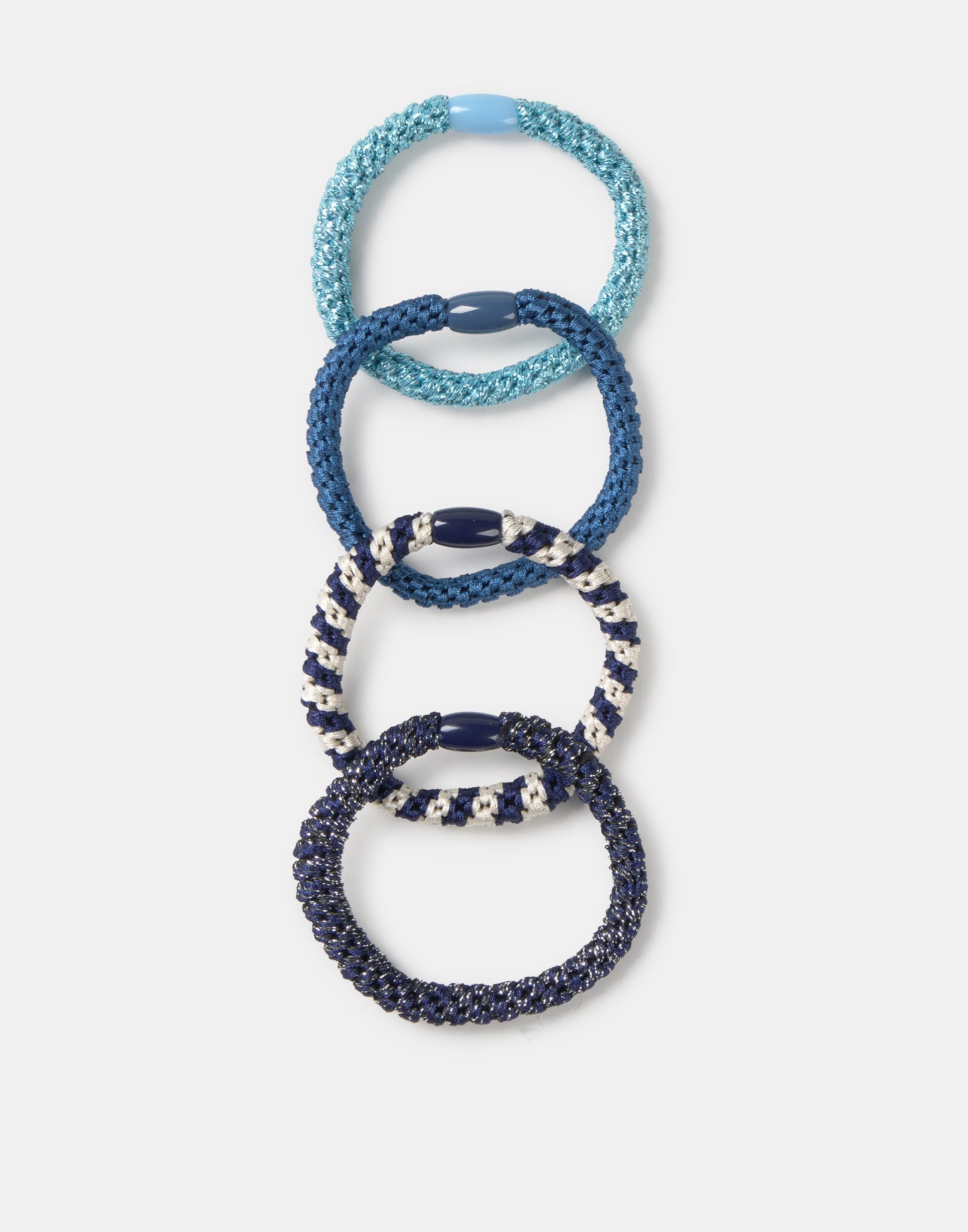 Pack mit 4 Haargummis