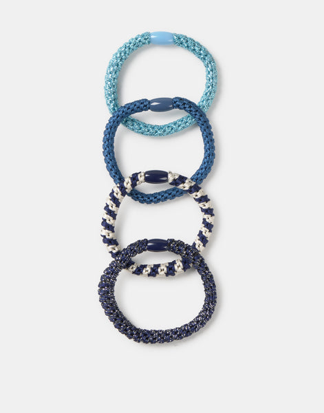 Pack mit 4 Haargummis