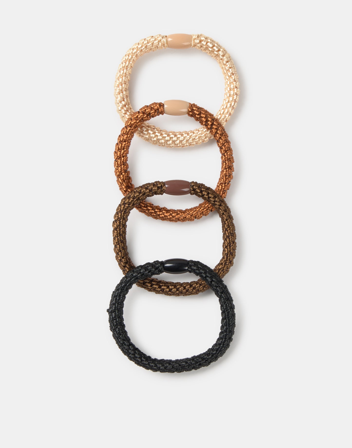 Pack mit 4 Haargummis