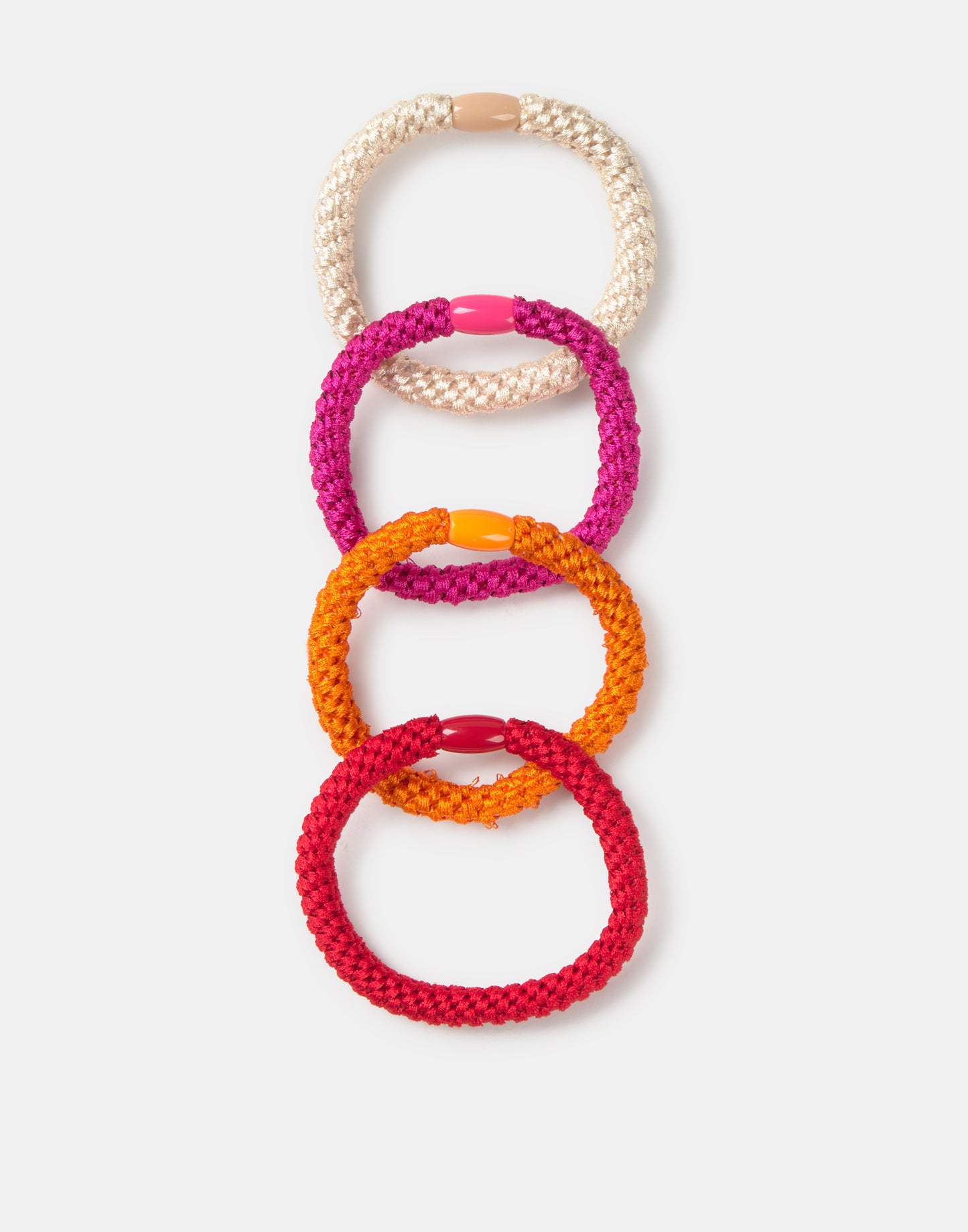 Pack mit 4 Haargummis