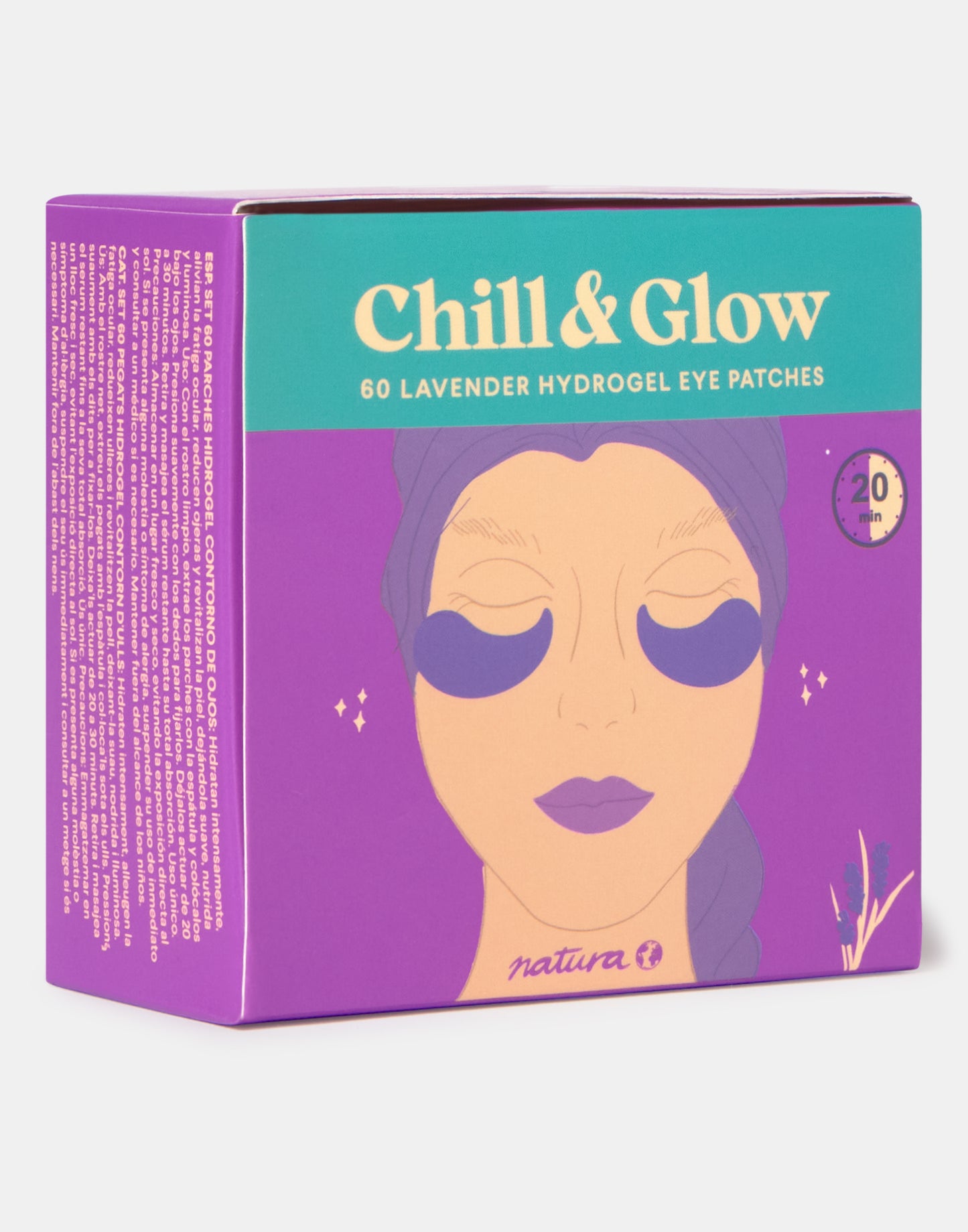 Patchs gel yeux Chill & Glow