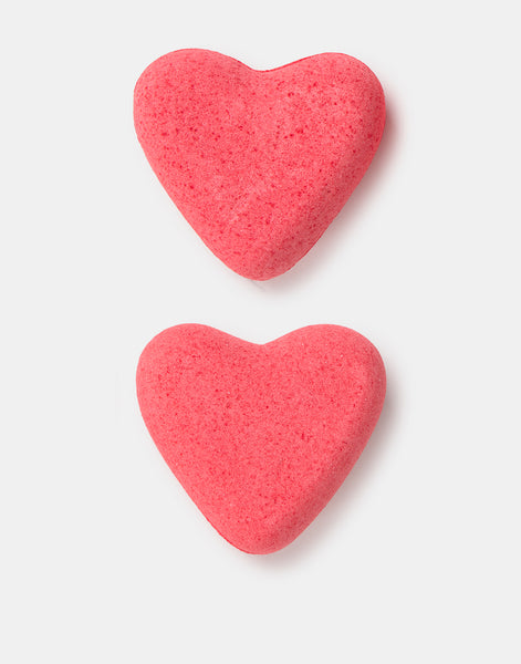 Set 2 bombe da bagno cuore