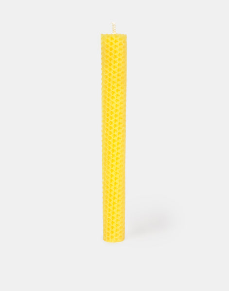 Set of 2 beeswax candles