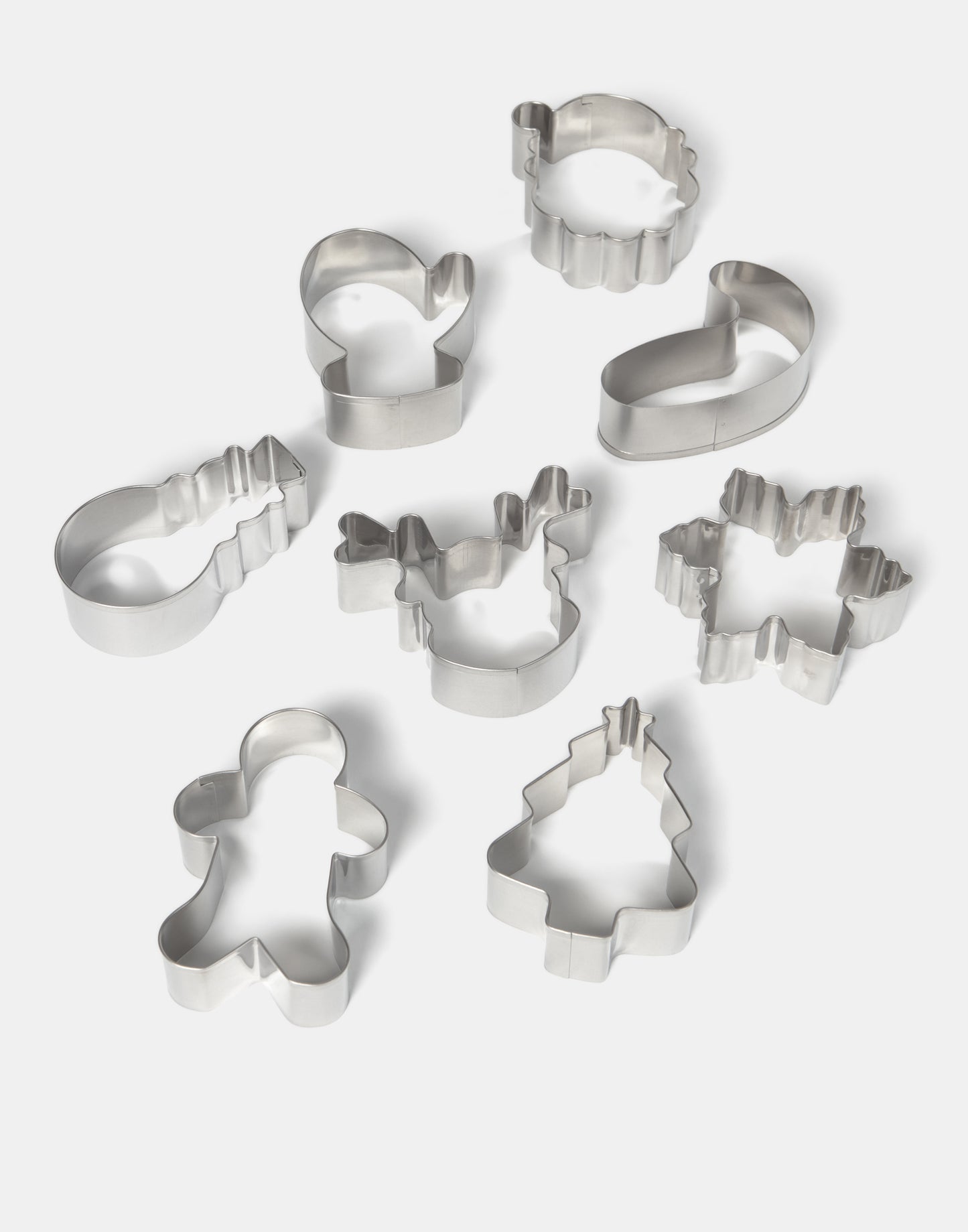 Set de 8 moldes Navidad