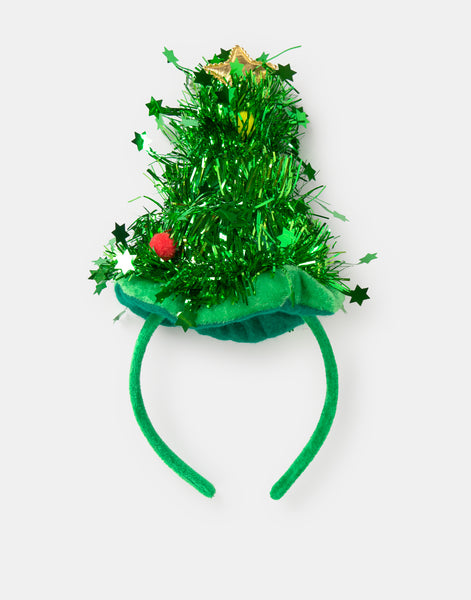Diadema árbol Navidad