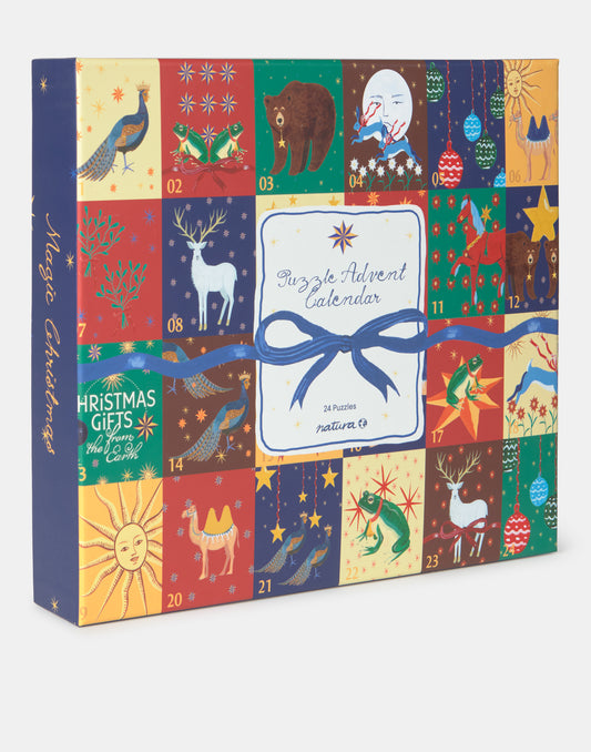 Calendario de adviento 24 mini puzles