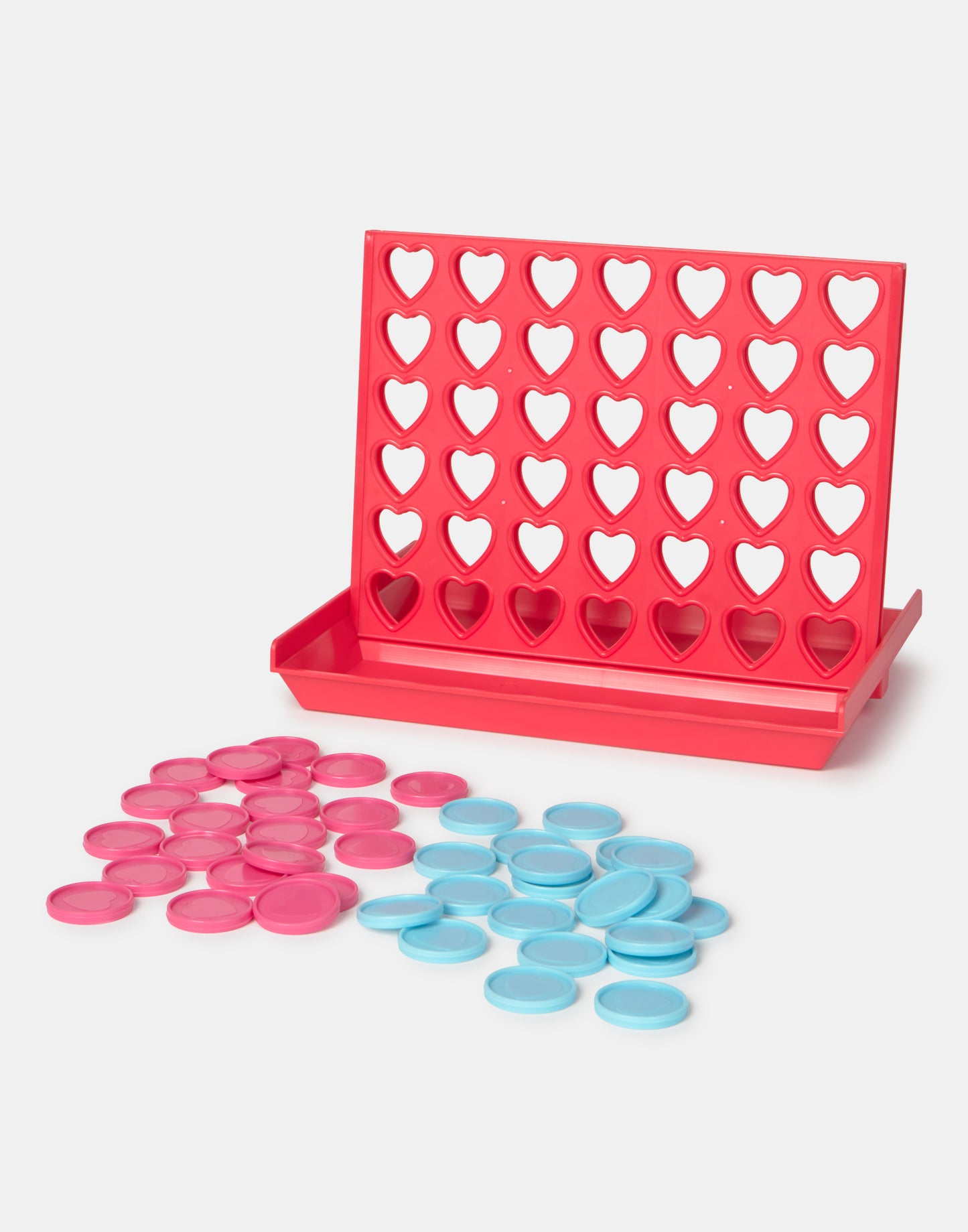 Juego 4 en raya corazones