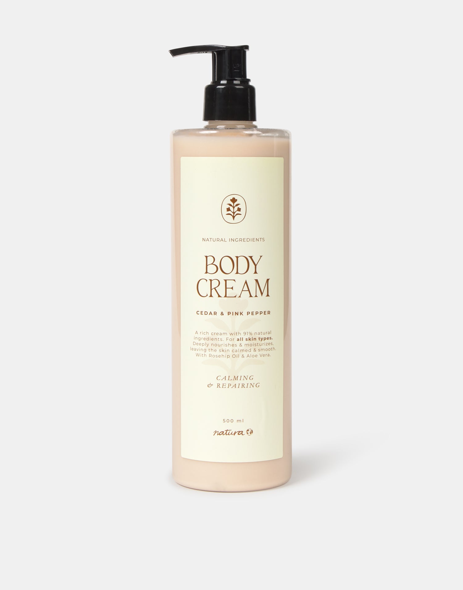 Crema hidratante de cuerpo 500 ml – Natura Selection