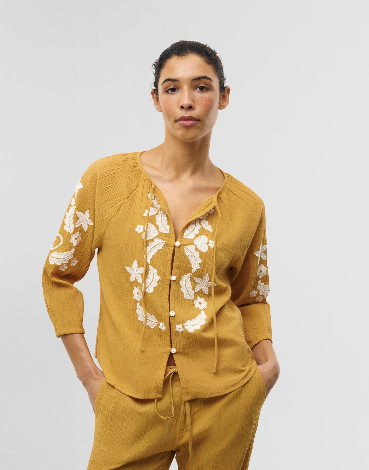 Dijon Blouse