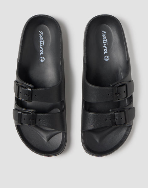 Ciabatta uomo a doppia fibbia