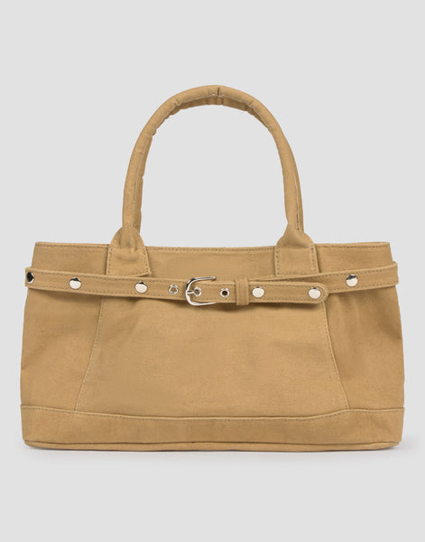 Mini sac shopper en canvas