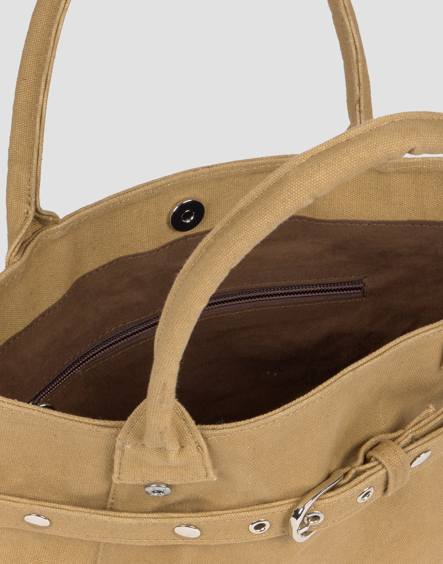 Bolso mini shopper canvas