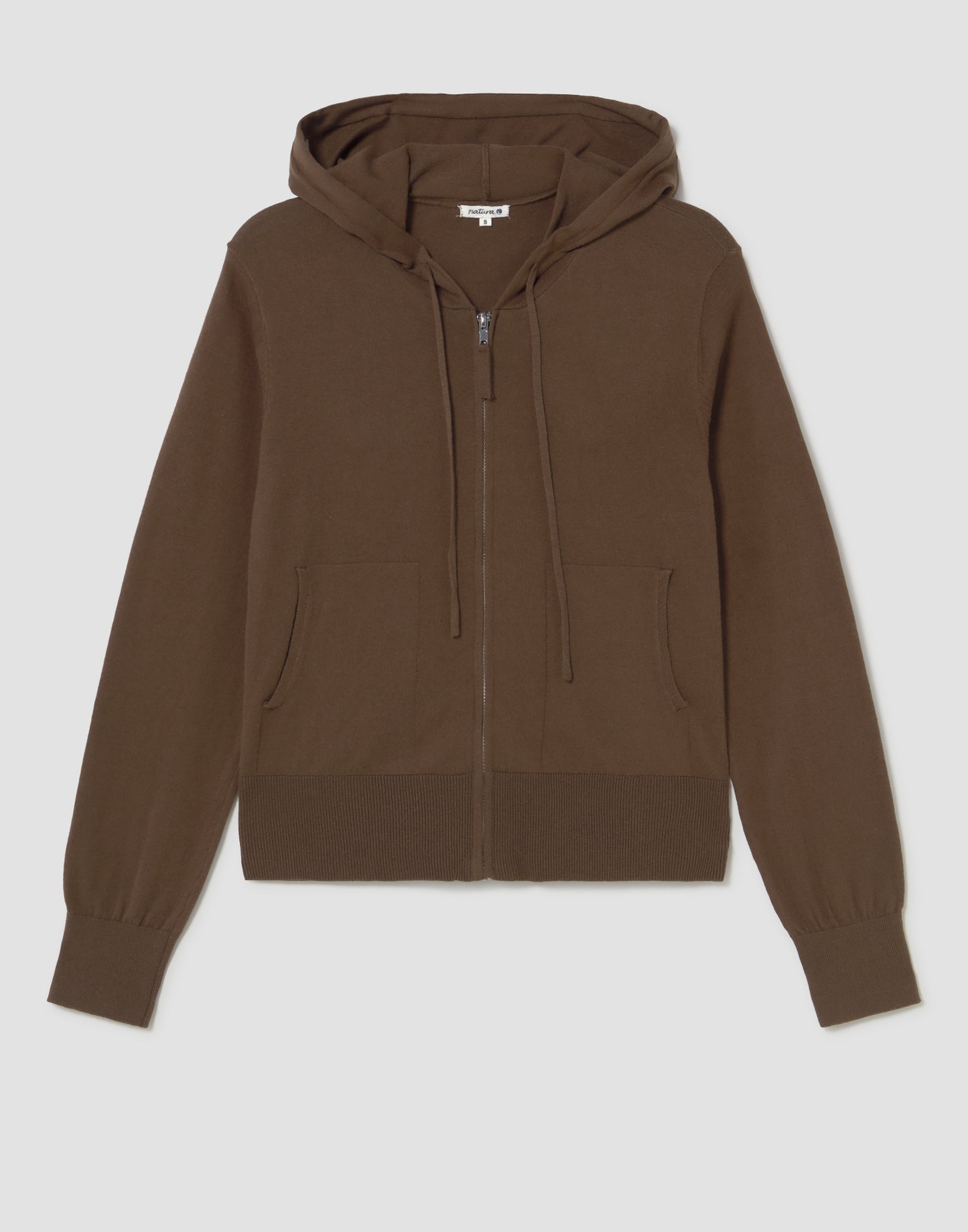 Chaqueta punto cremallera Flor